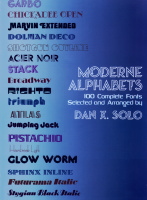 Dan X. Solo Moderne Alphabets 100 Complete Fonts