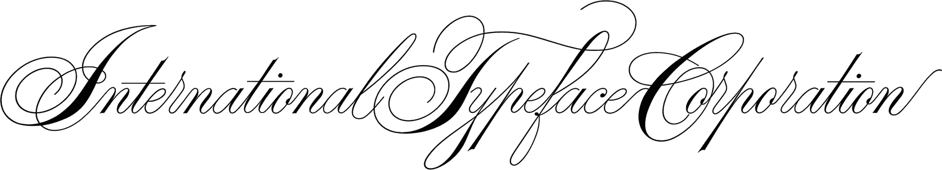 International Typeface Corporation Logo by Ed Benguiat 1970