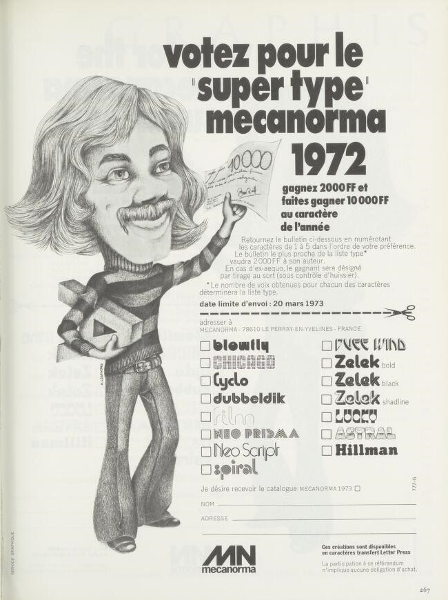 Mecanorma 1973