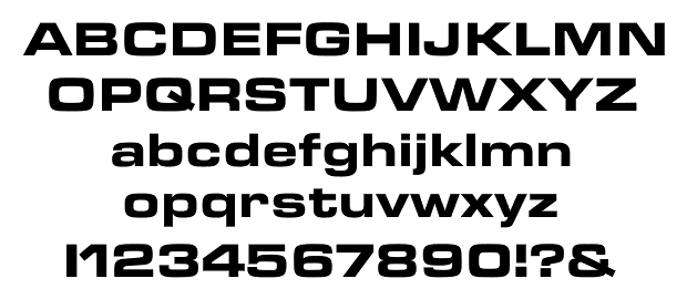 Microgramma Bold Extended