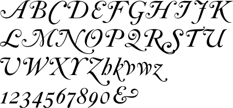 Caslon 540 Swash Italic