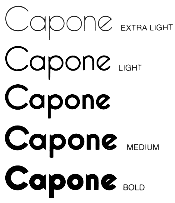 Capone | DAYLIGHT FONTS
