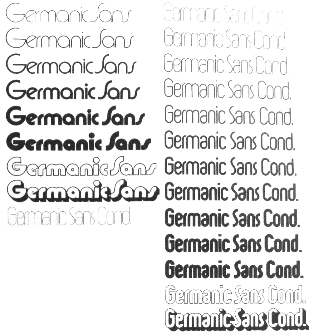 Germanic Sans