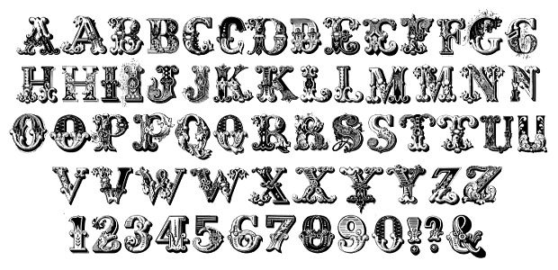 Rococo / Victorian | Category | DAYLIGHT FONTS