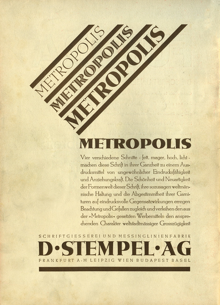 Stempel Metropolis