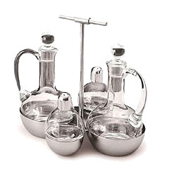 Alessi - Christopher Dresser Condiment Set Alessi - Christopher Dresser Condiment Set